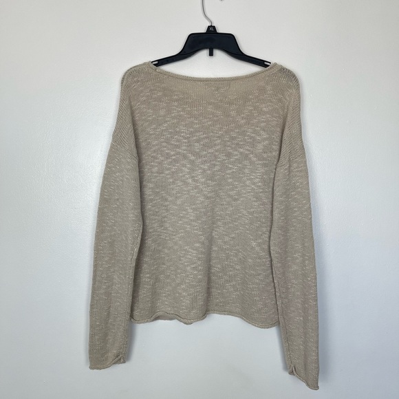 Marled Sumer Printed Soft Loose Knit Sweater Size M - Picture 2 of 8